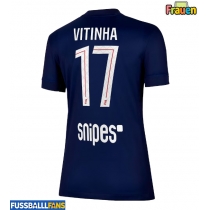 Paris Saint-Germain Vitinha #17 Heimtrikot Frauen 2025-26 Kurzarm